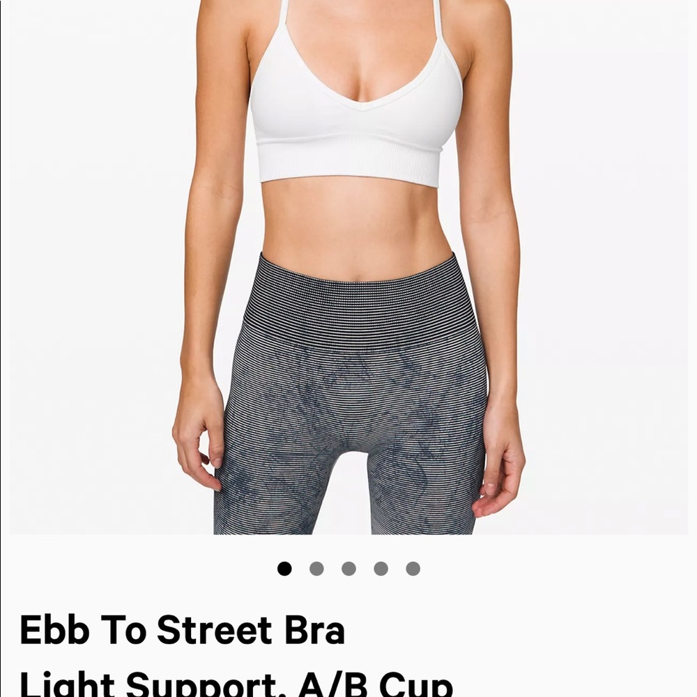 Lululemon Ebb to Street bra